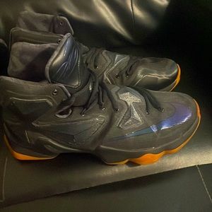 Used Nike Black LeBron 13 sneaker